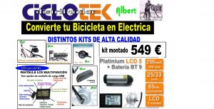 transforma tu bici en eléctrica