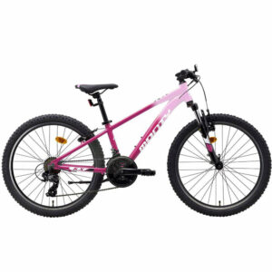 bicicleta infantil rosa aluminio