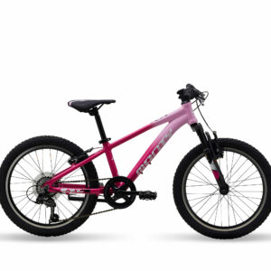 bicicleta infantil rosa alumninio