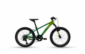 bicicleta infantil aluminio verde