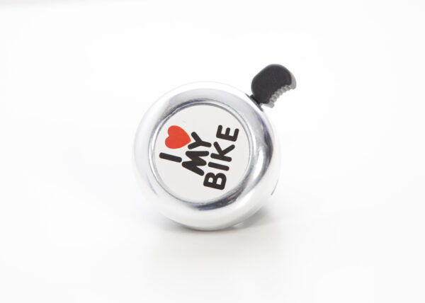 Timbre my bike plata metálico
