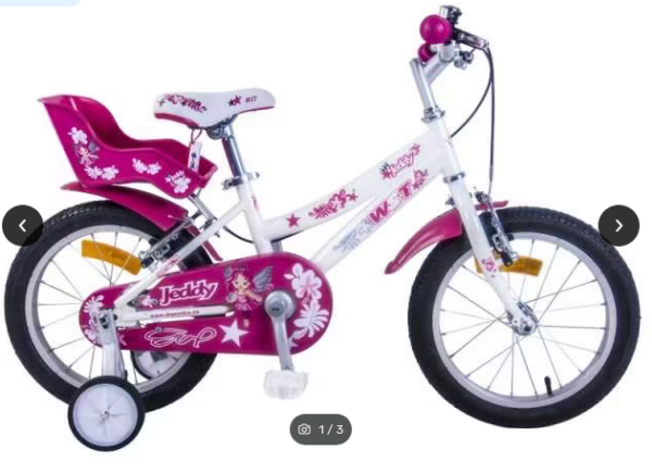 Bicicleta WST 12" jedi rosa
