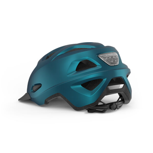 CASCO MET MOBILITE AZUL METALICO MATE 52-57 - Imagen 2